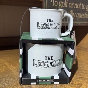 Eccolo The Legend White Mug Set
